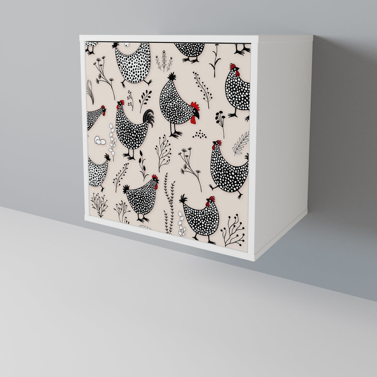 HAPPY HENS Μπουφές 1-θύρας