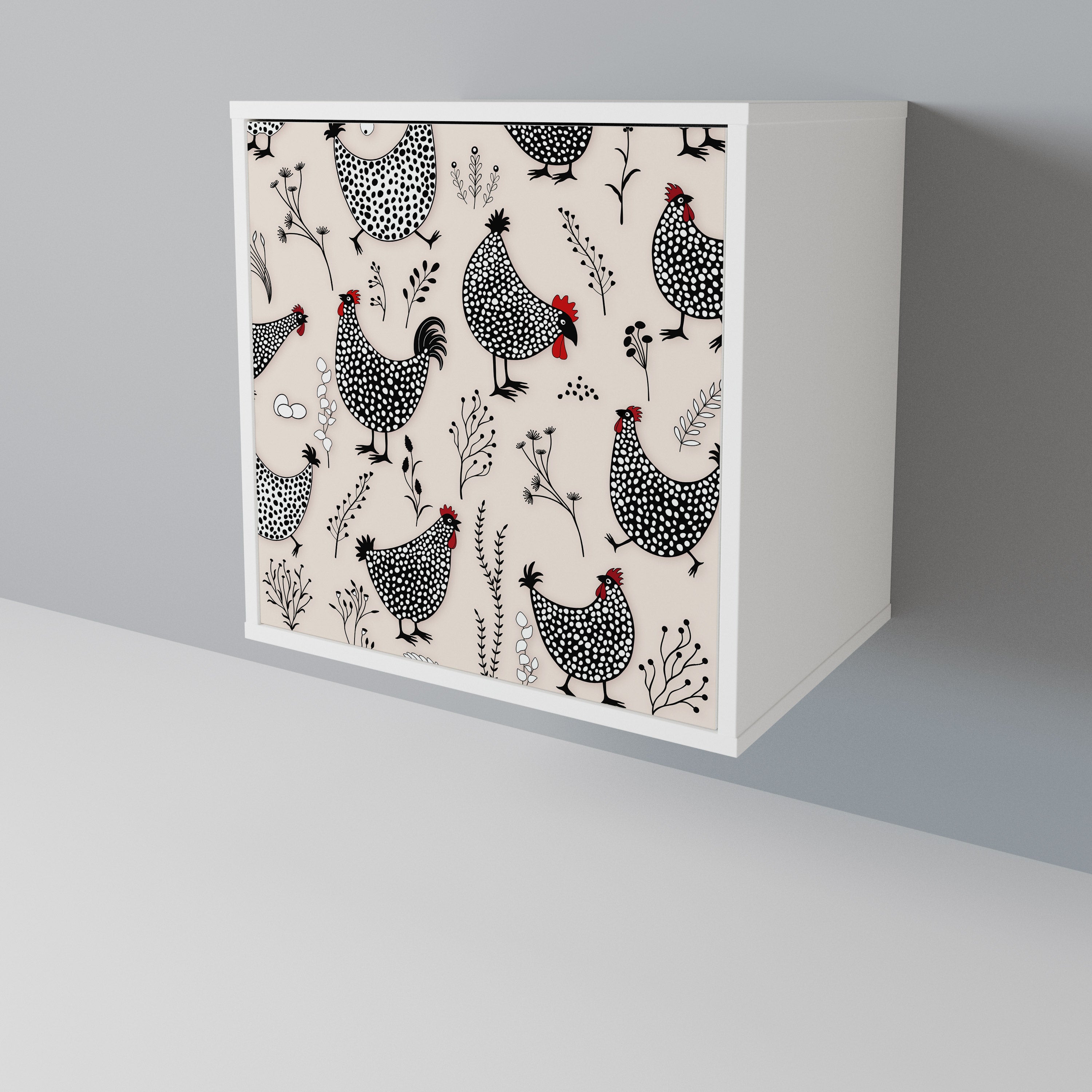 HAPPY HENS Μπουφές 1-θύρας