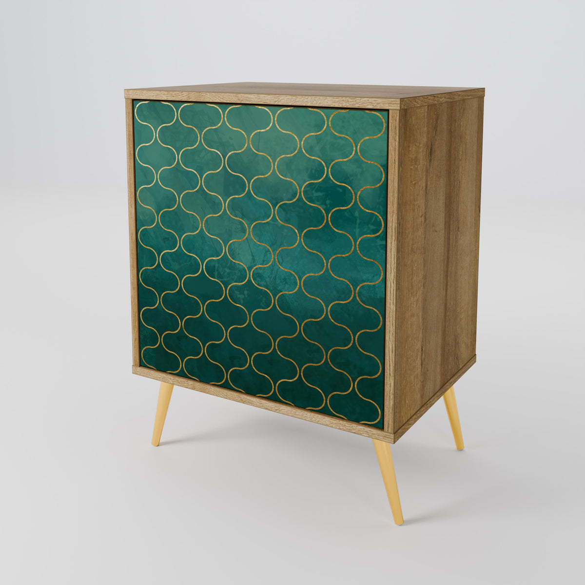 TESSELATED GREENERY Μπουφές 1-θύρας