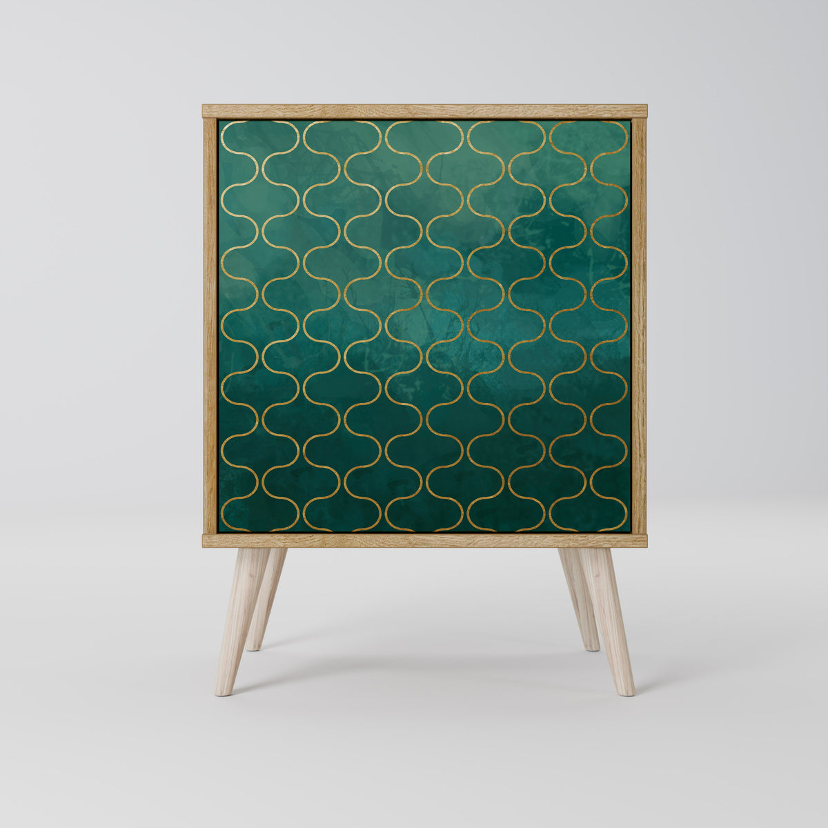 TESSELATED GREENERY Μπουφές 1-θύρας