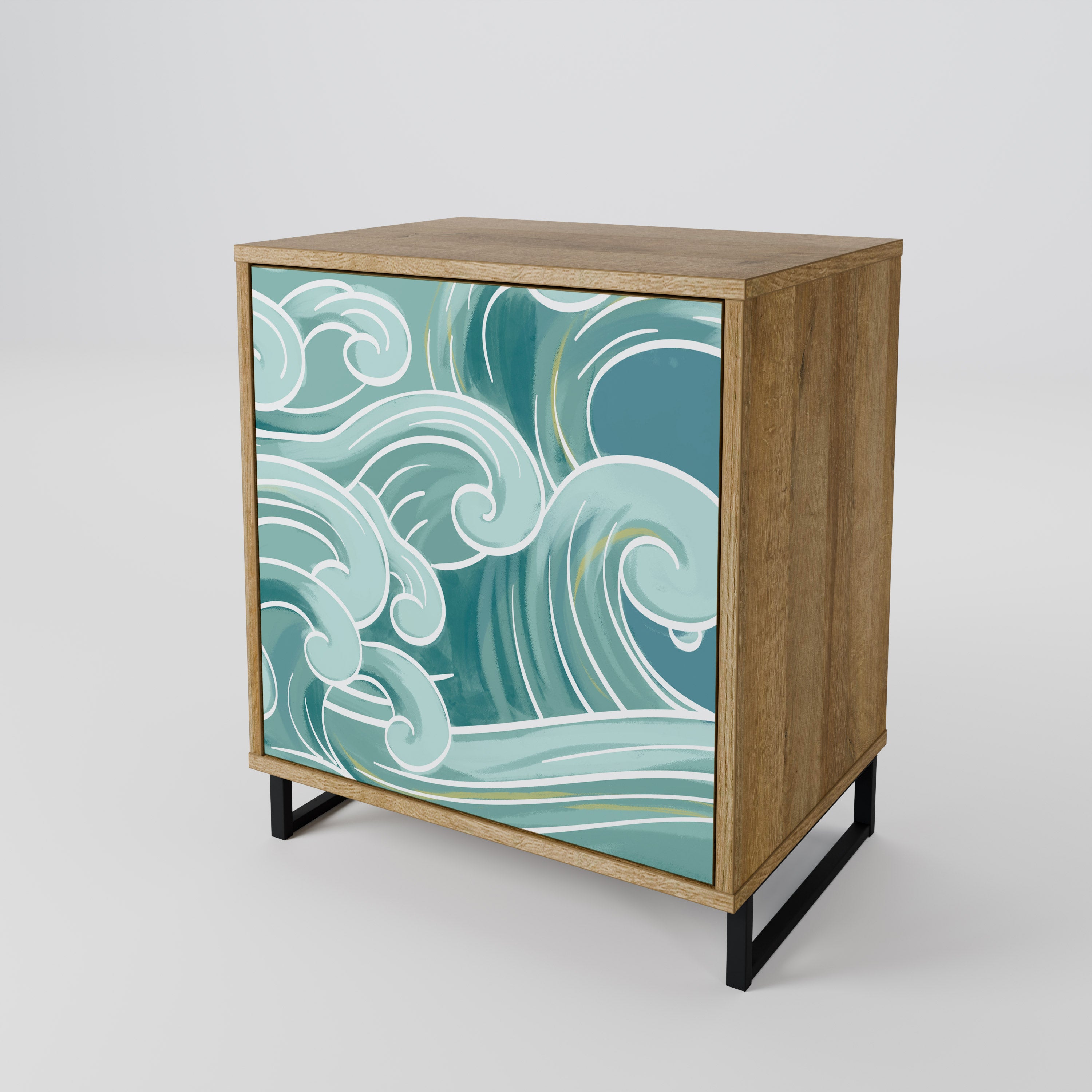 ASIAN SWAY 1-Door Sideboard