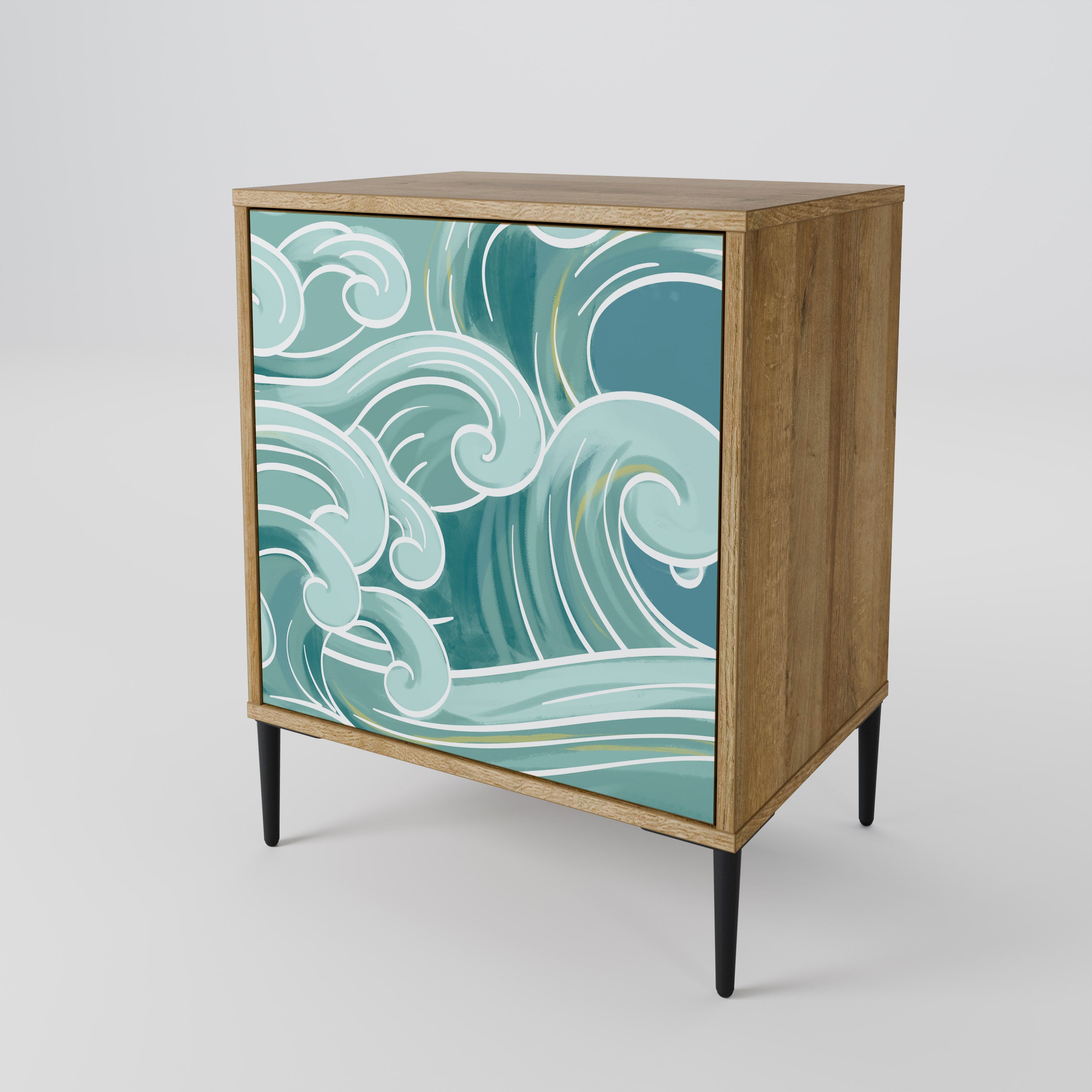 ASIAN SWAY 1-Door Sideboard