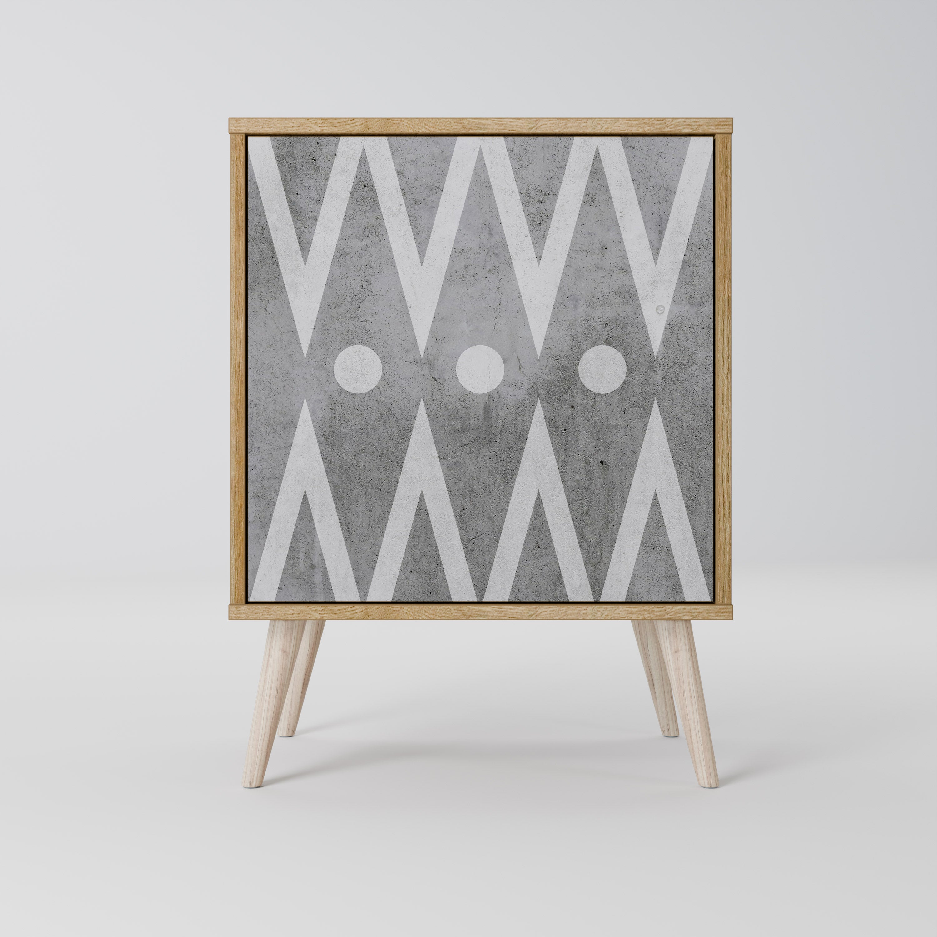 SHARP EDGES Μπουφές 1-θύρας