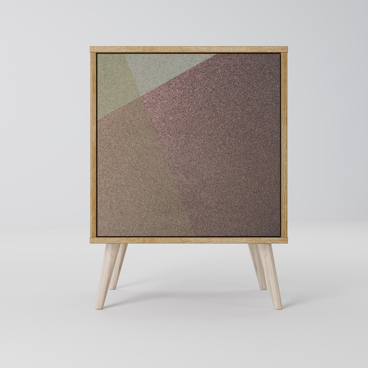 BEIGE GEOMETRY Μπουφές 1-θύρας