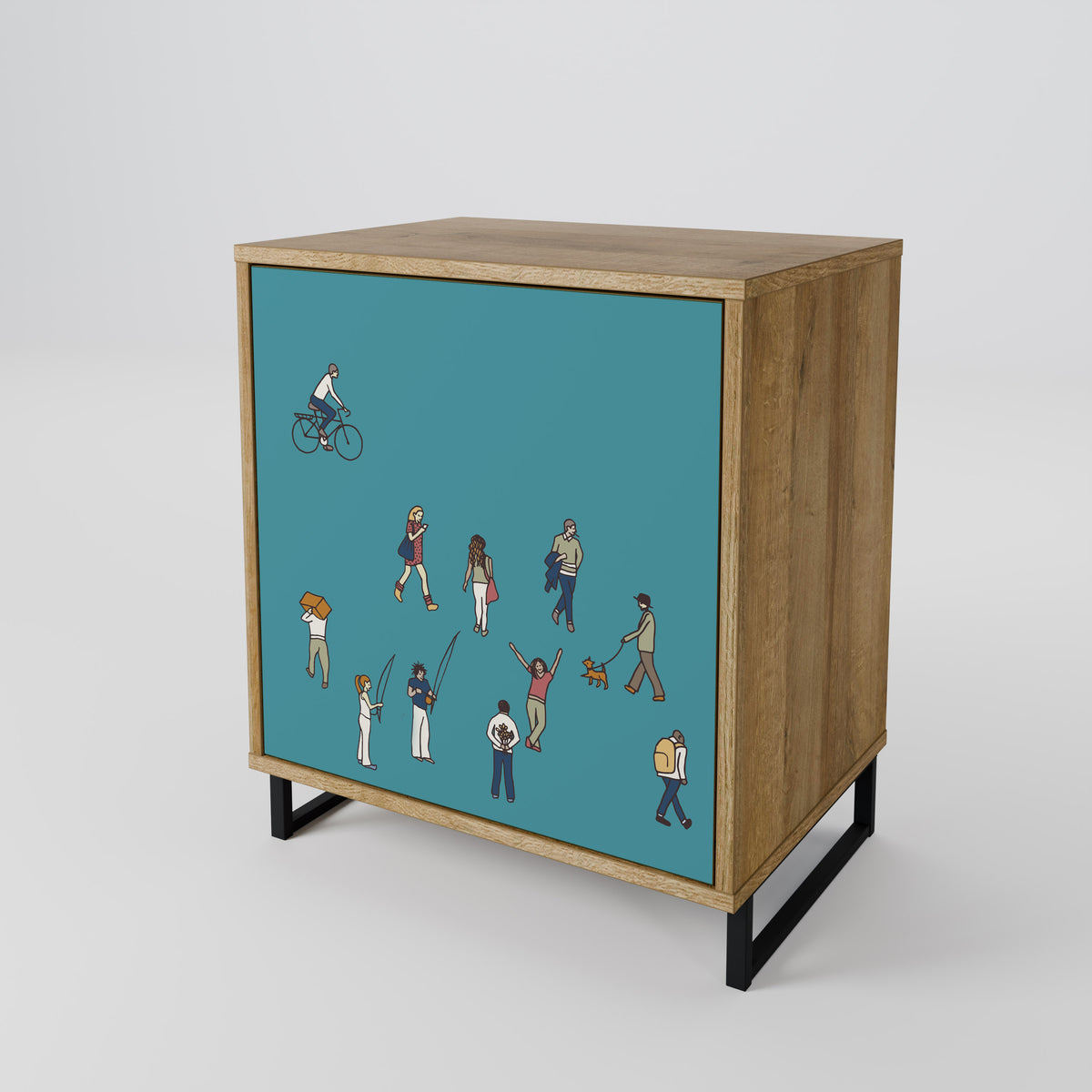 COLLECTIVE STREAM Μπουφές 1-θύρας