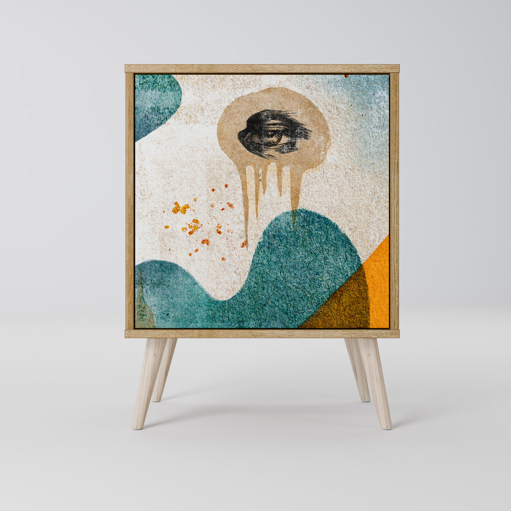 ABSTRACT FACES Μπουφές 1-θύρας