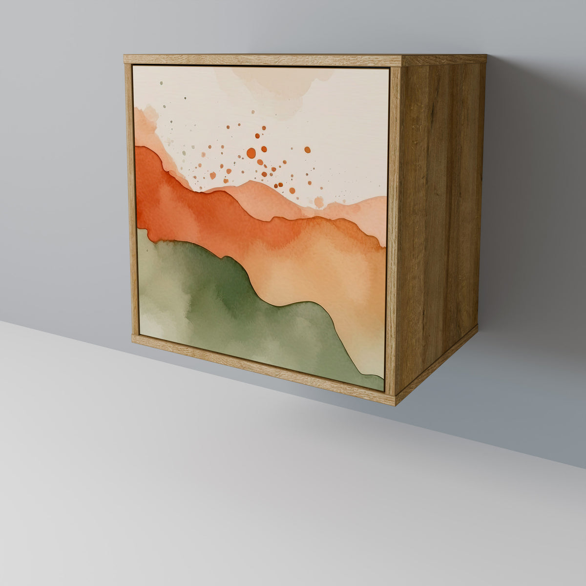 WATERCOLOUR PEAKS Μπουφές 1-θύρας