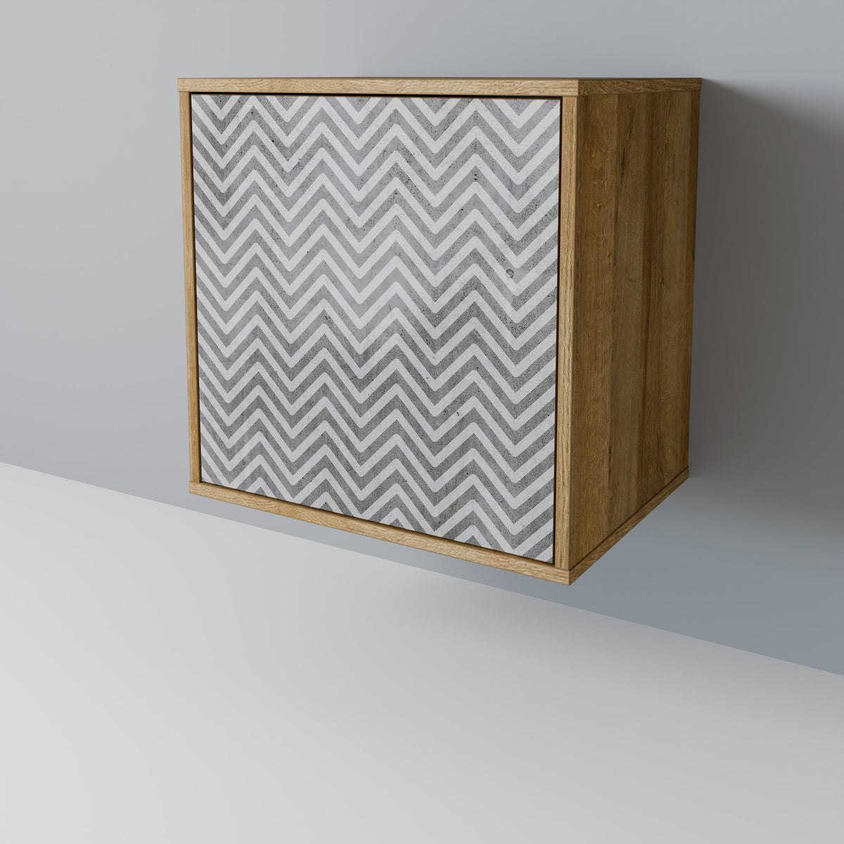 CONCRETE ZIG ZAG Μπουφές 1-θύρας