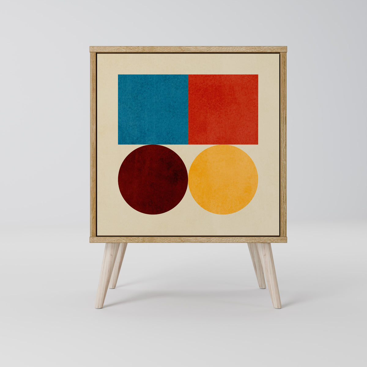 GEOMETRIC PUZZLE Μπουφές 1-θύρας