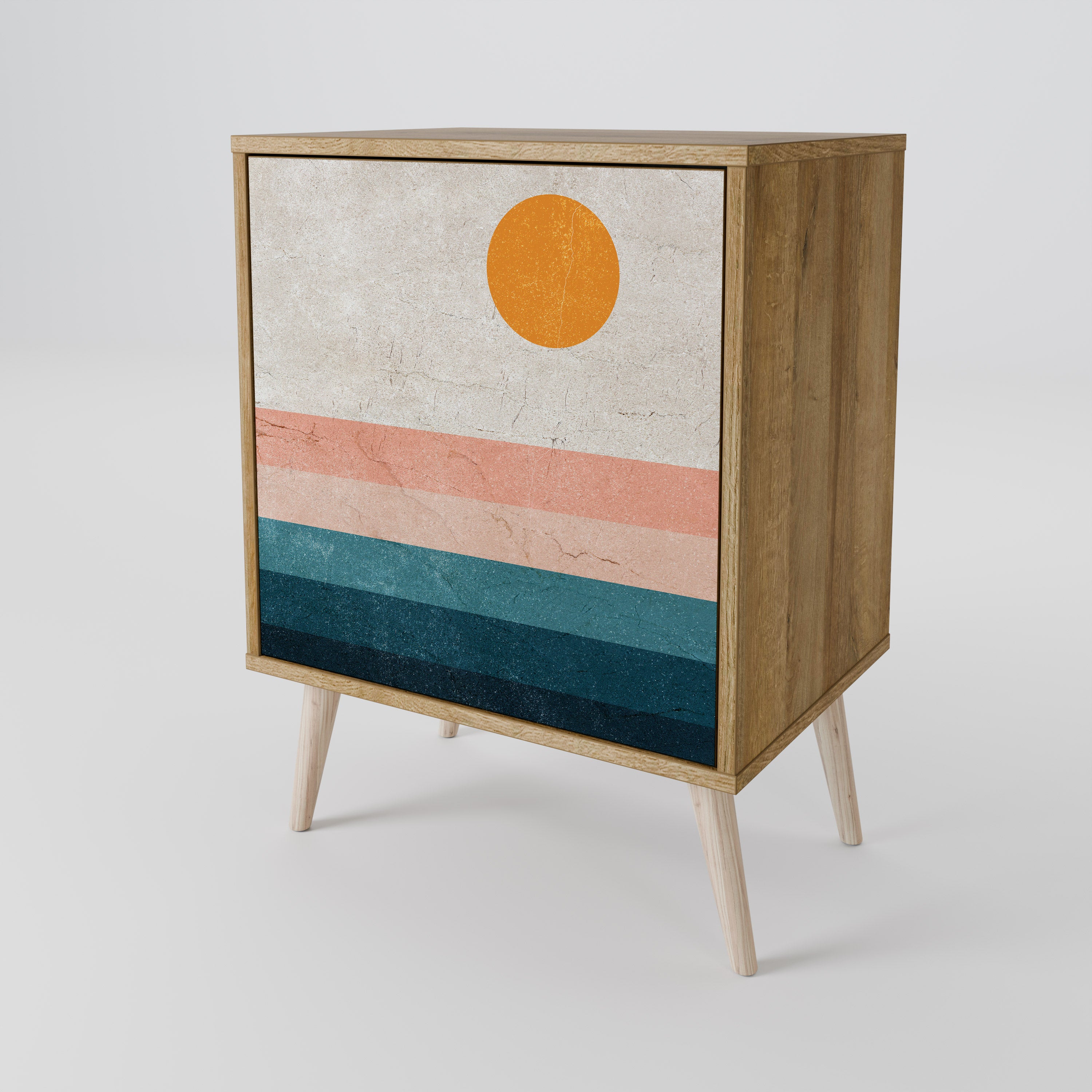 TWO HALVES 1-Door Sideboard