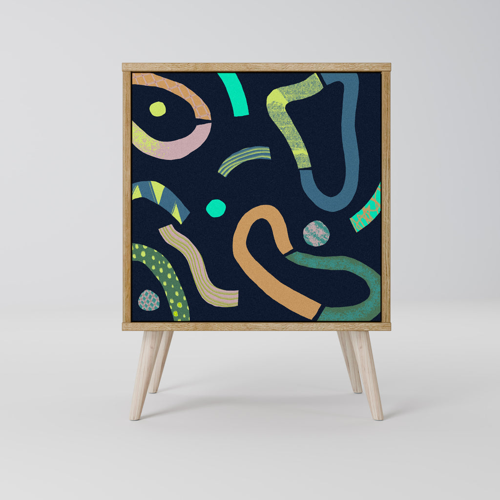 CONTRAST DANCE Μπουφές 1-θύρας