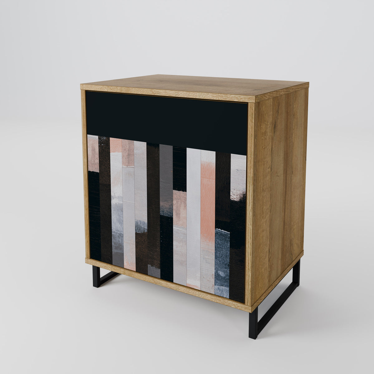 COLLAGE OF RECTANGLES Μπουφές 1-θύρας