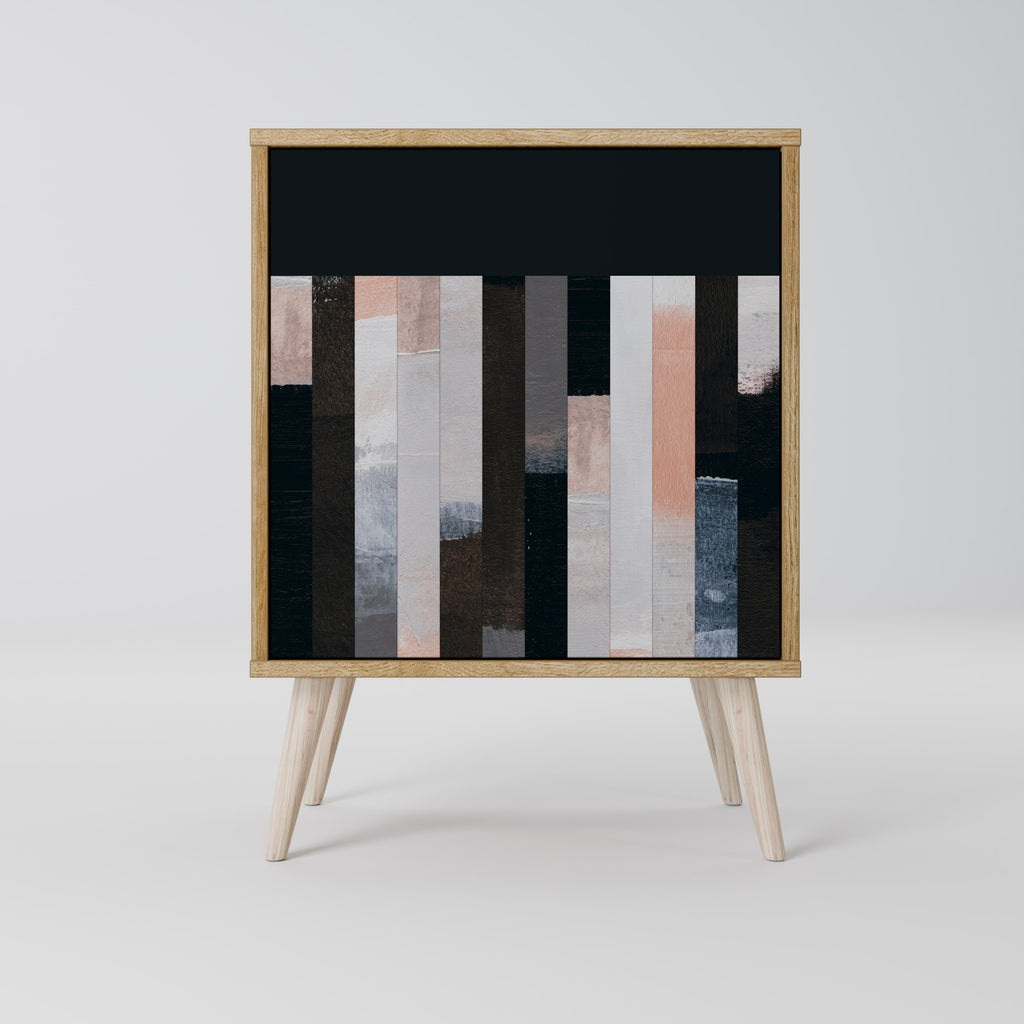 COLLAGE OF RECTANGLES Μπουφές 1-θύρας