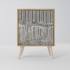 GRAIN LINES 1-Door Sideboard