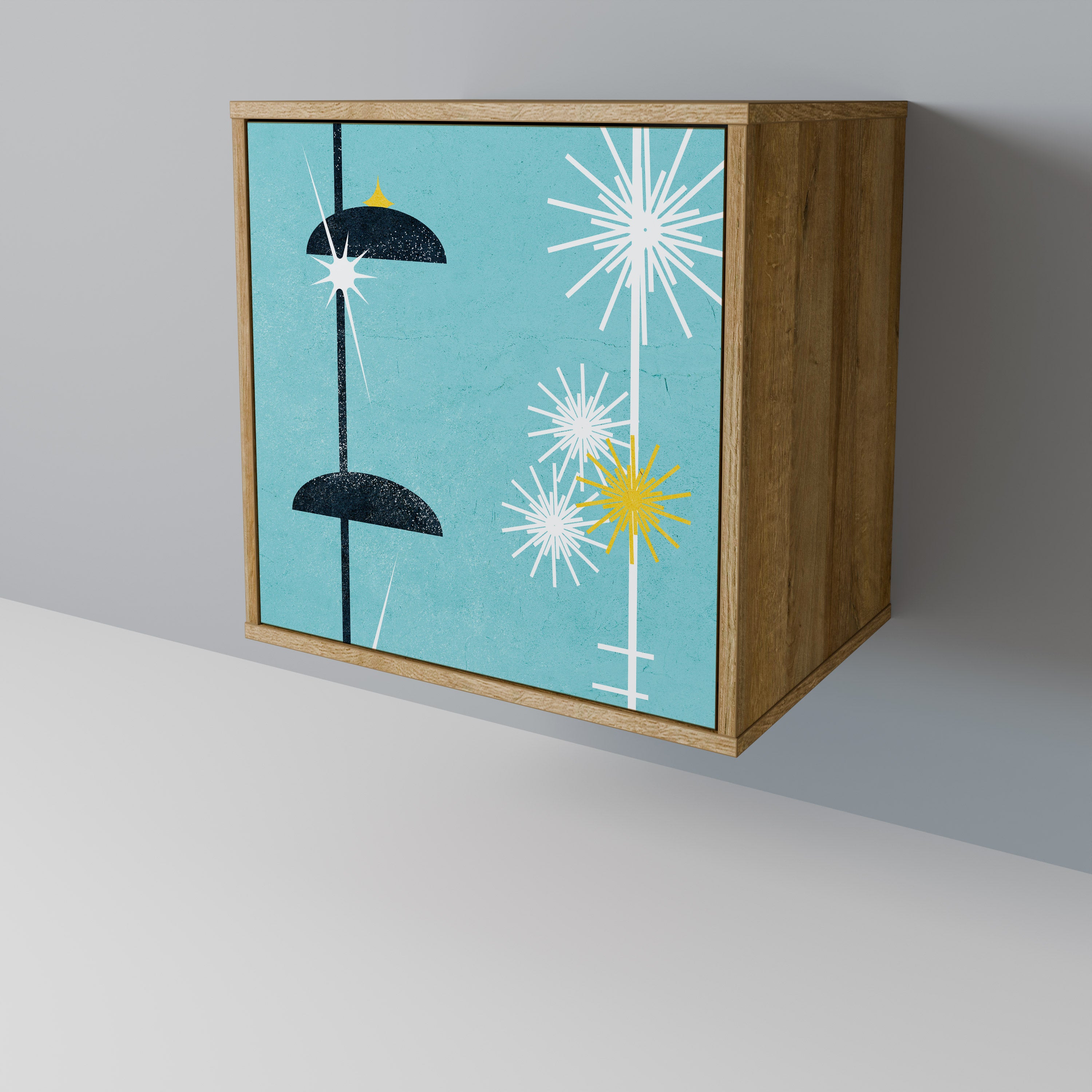 PATHS TO HAPPINESS 1-Door Sideboard