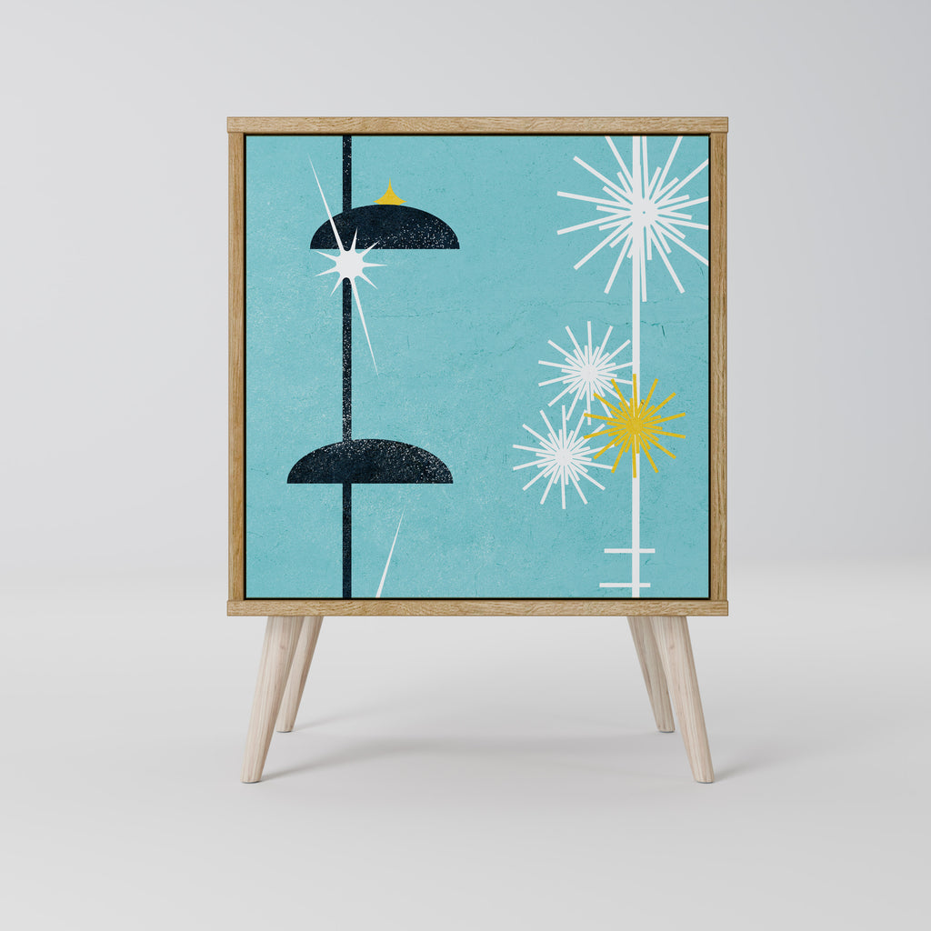 PATHS TO HAPPINESS 1-Door Sideboard