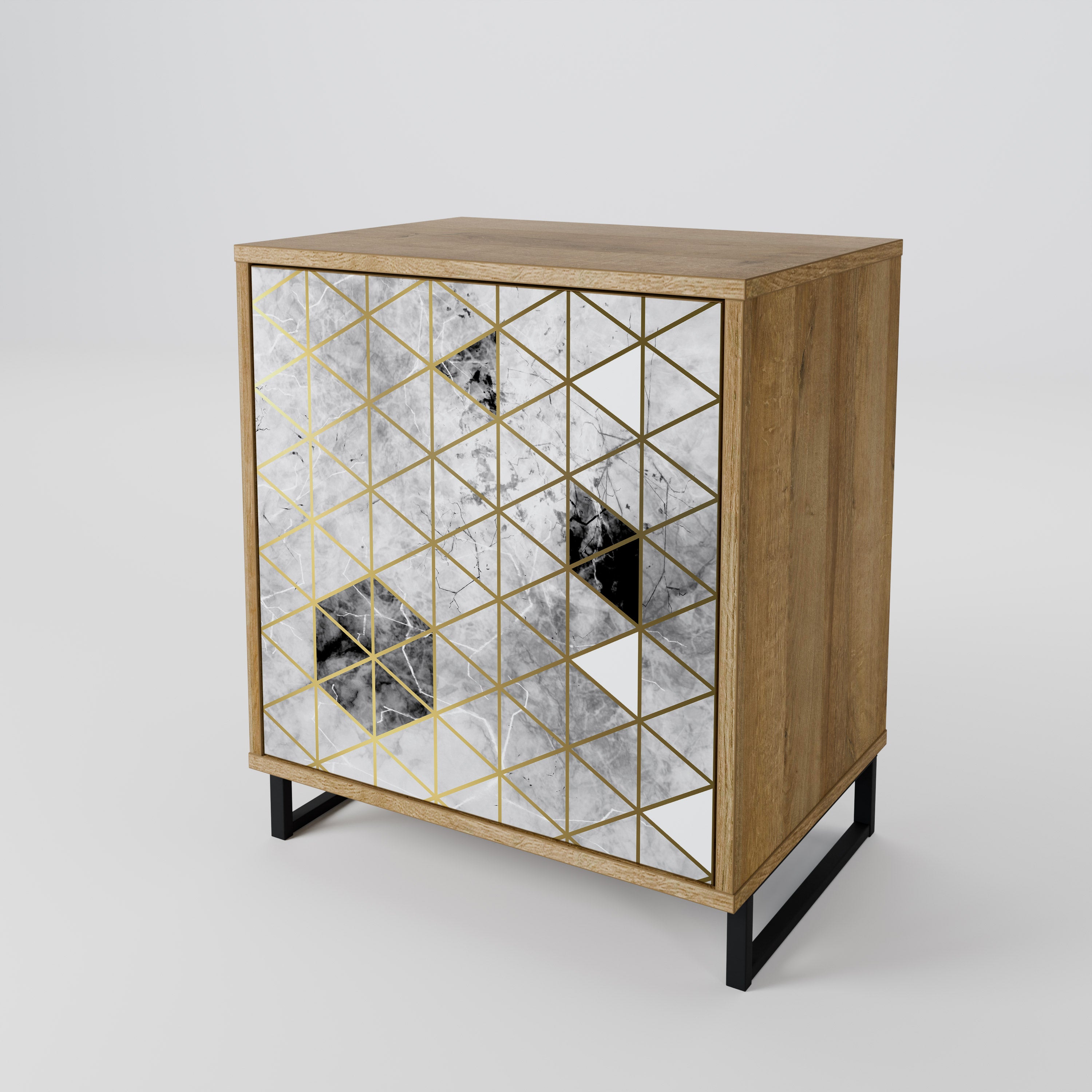 ASHEN ARIA 1-Door Sideboard