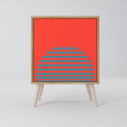 RISING GEOMETRY STARS 1-Door Sideboard