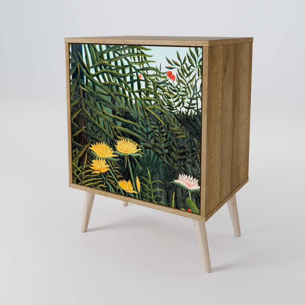 VIRGIN FOREST WITH SUNSET 1-Door Sideboard