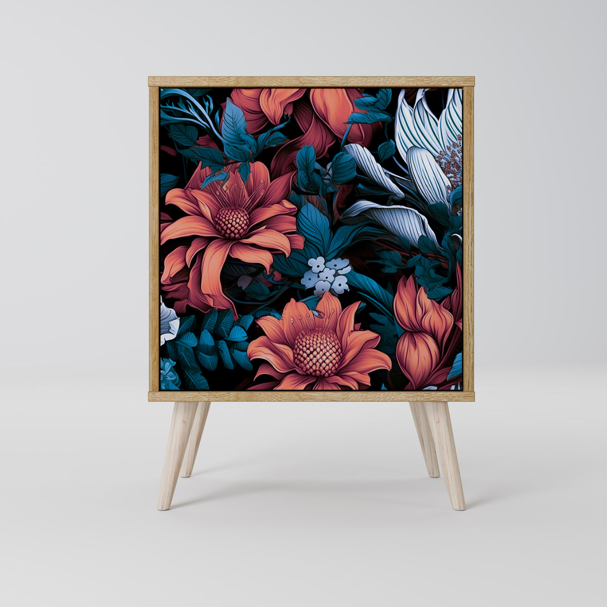 ETHEREAL BLOSSOMS 1-Door Sideboard