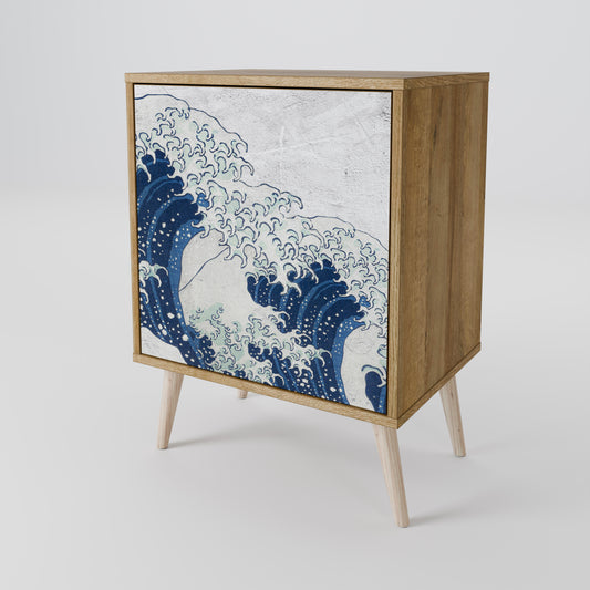 THE GREAT WAVE AT KANAGAWA Μπουφές 1-θύρας