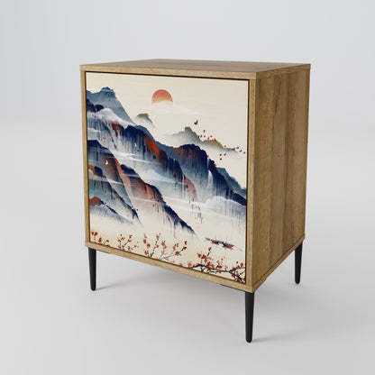 JAPANESE LANDSCAPE Μπουφές 1-θύρας
