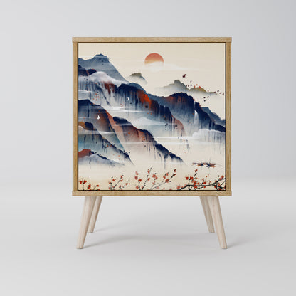 JAPANESE LANDSCAPE Μπουφές 1-θύρας