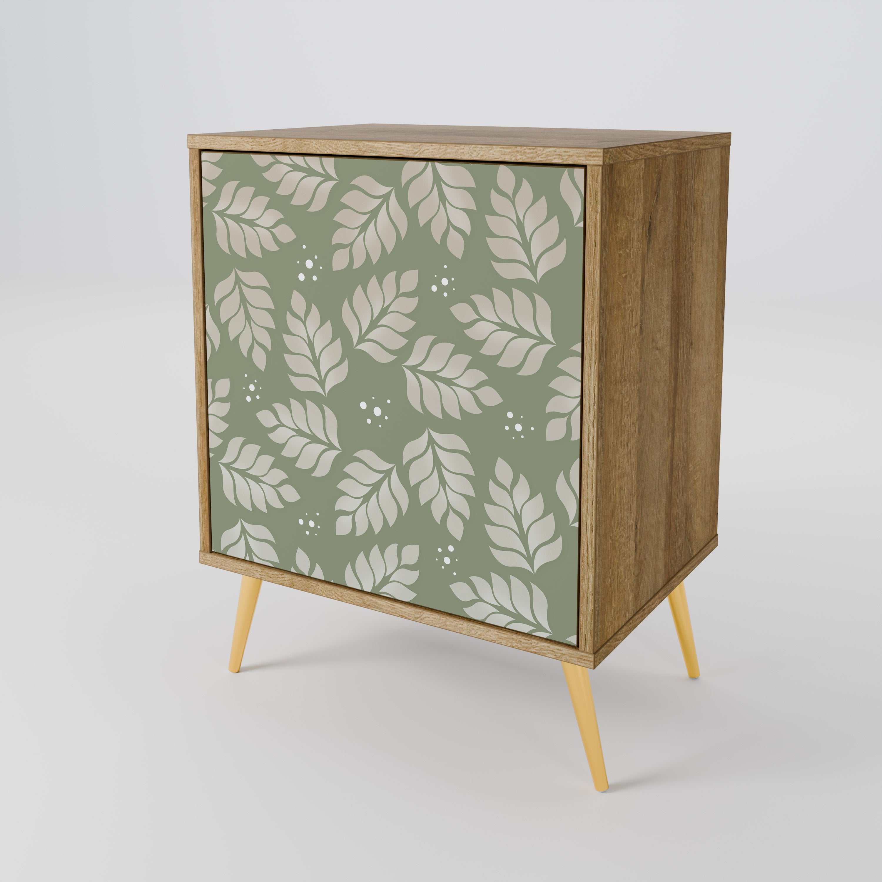 LEAVES ON GREEN 1-Door Sideboard