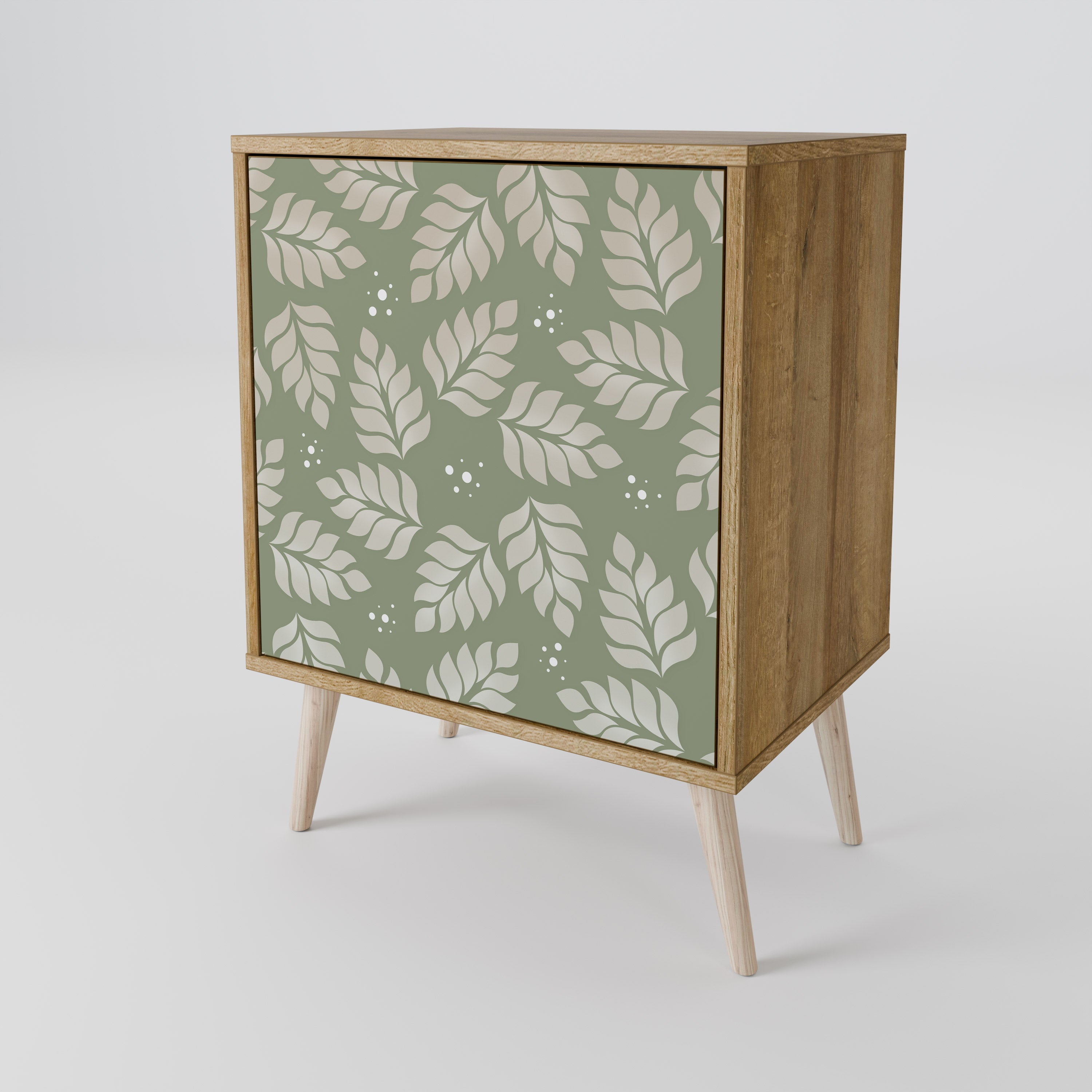 LEAVES ON GREEN 1-Door Sideboard