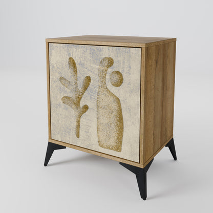 SAND SCULPTURES 1-Door Sideboard