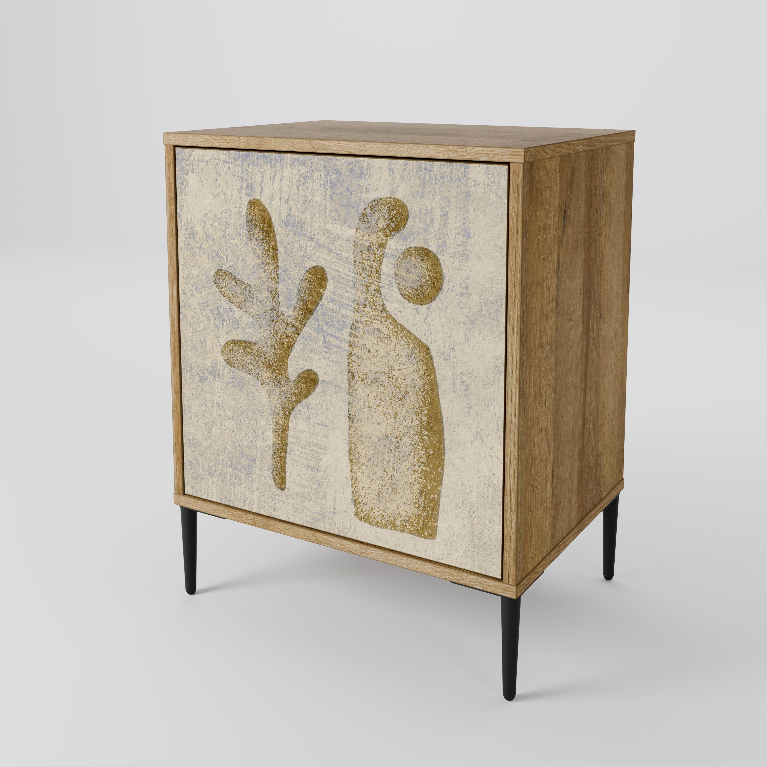 SAND SCULPTURES 1-Door Sideboard