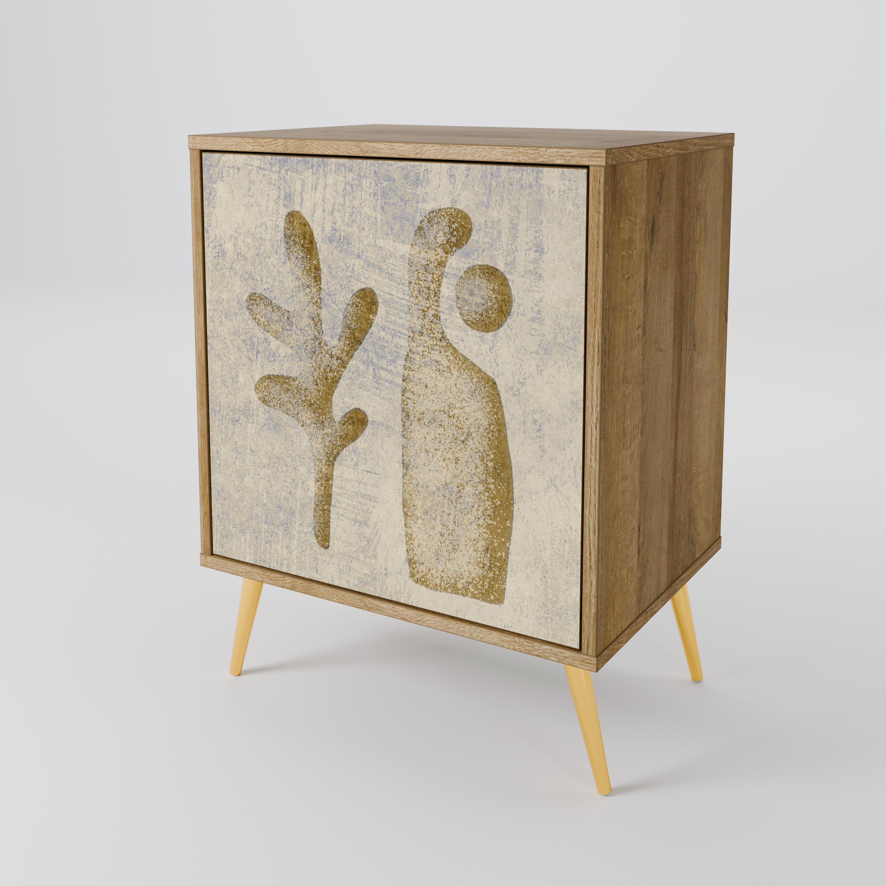 SAND SCULPTURES 1-Door Sideboard