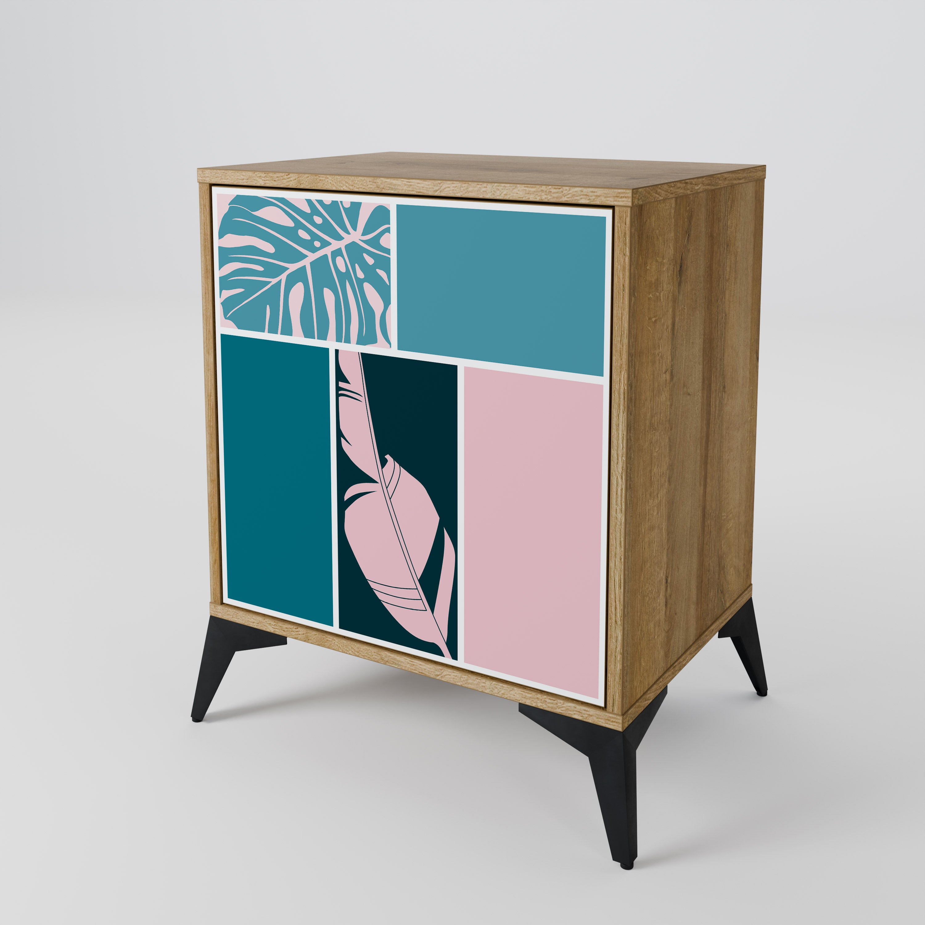COMBINATION OF SHAPES 1-Door Sideboard