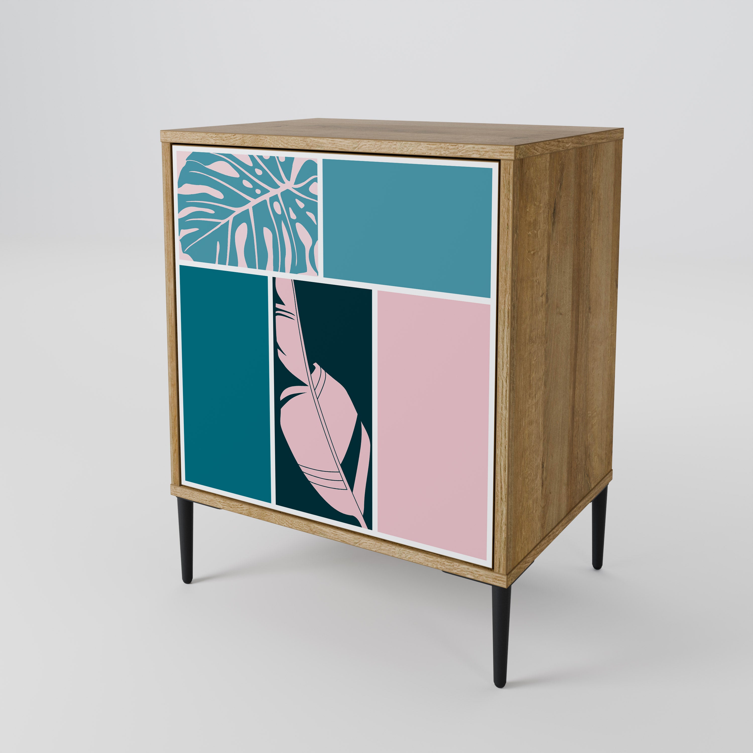 COMBINATION OF SHAPES 1-Door Sideboard