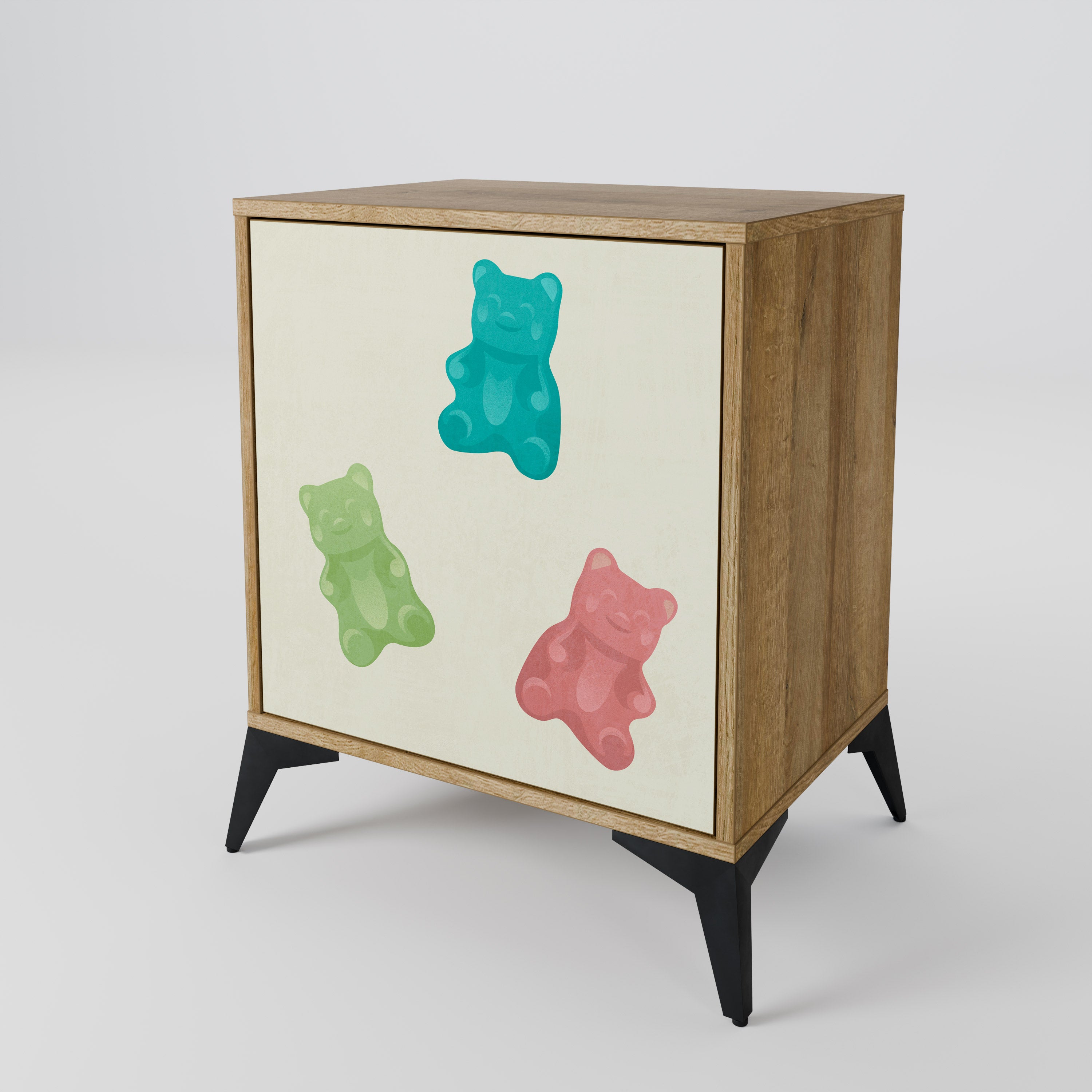 GUMMY BEARS 1-Door Sideboard