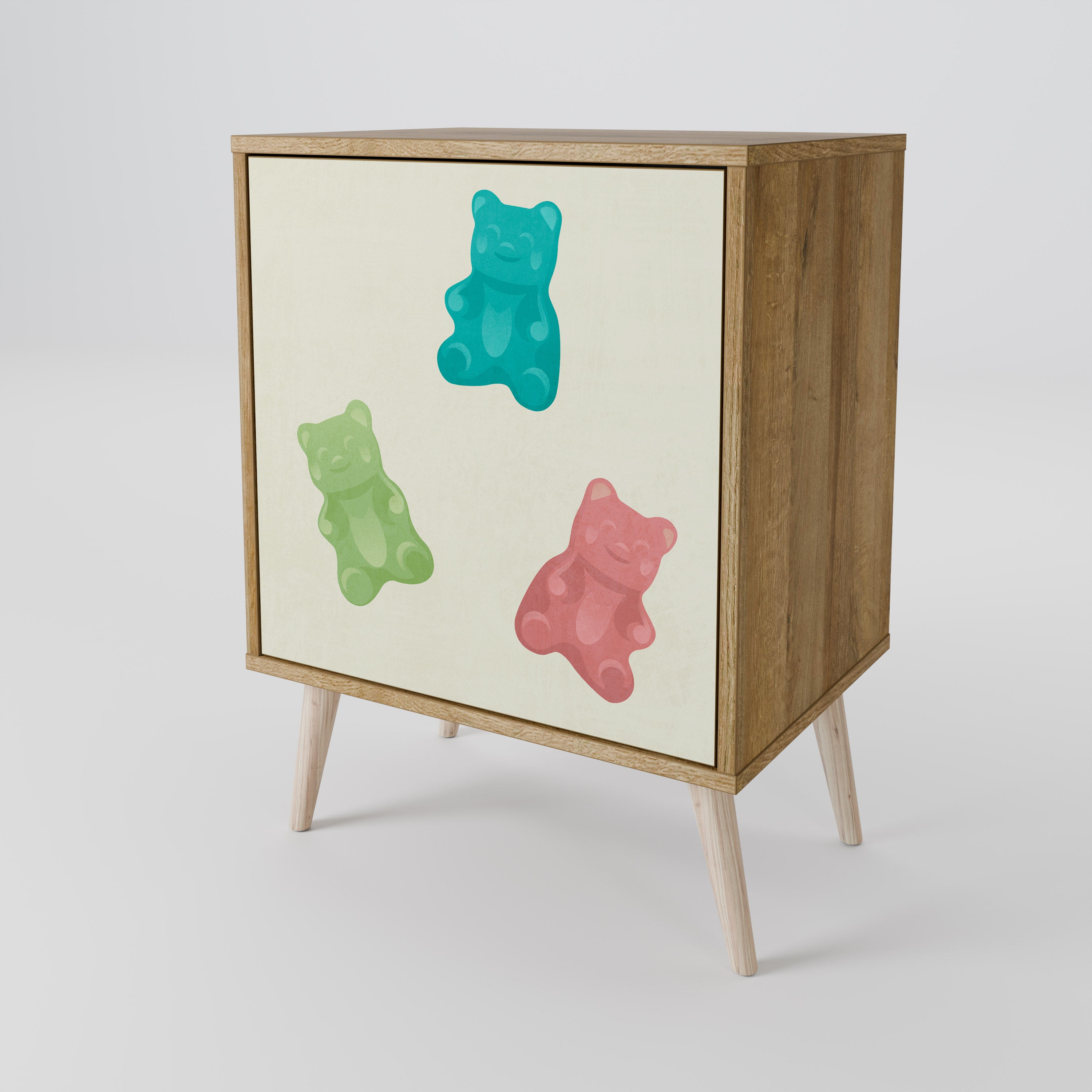 GUMMY BEARS 1-Door Sideboard