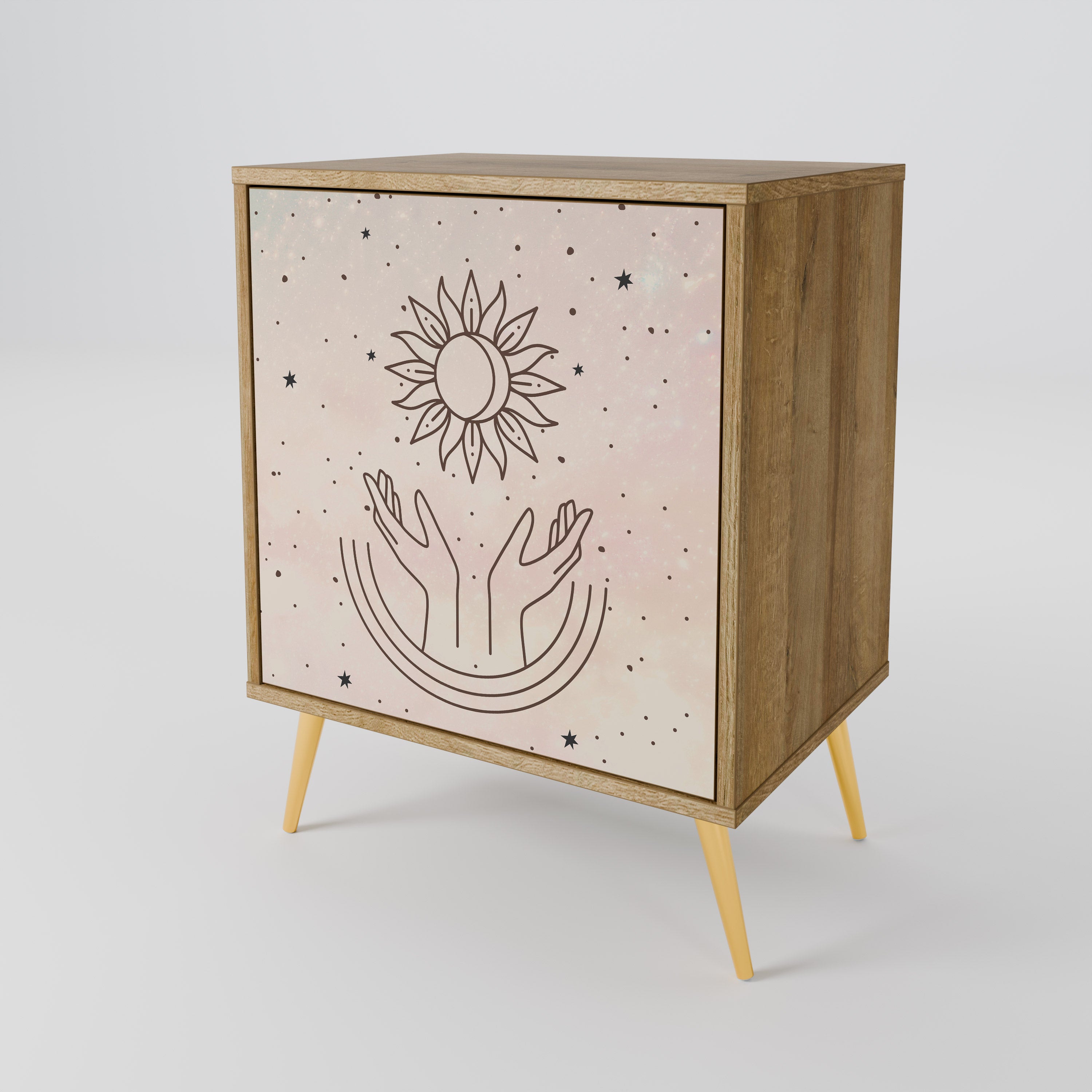 DELICATE BEAUTY 1-Door Sideboard