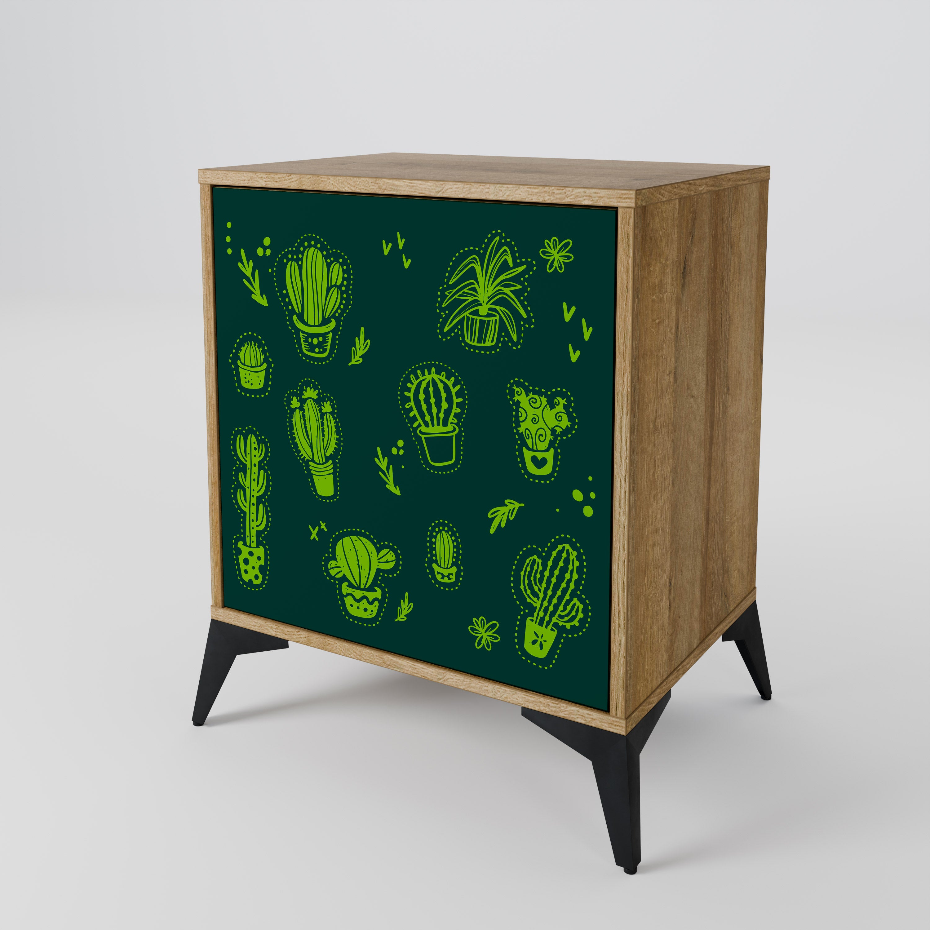 DESERT GREEN 1-Door Sideboard