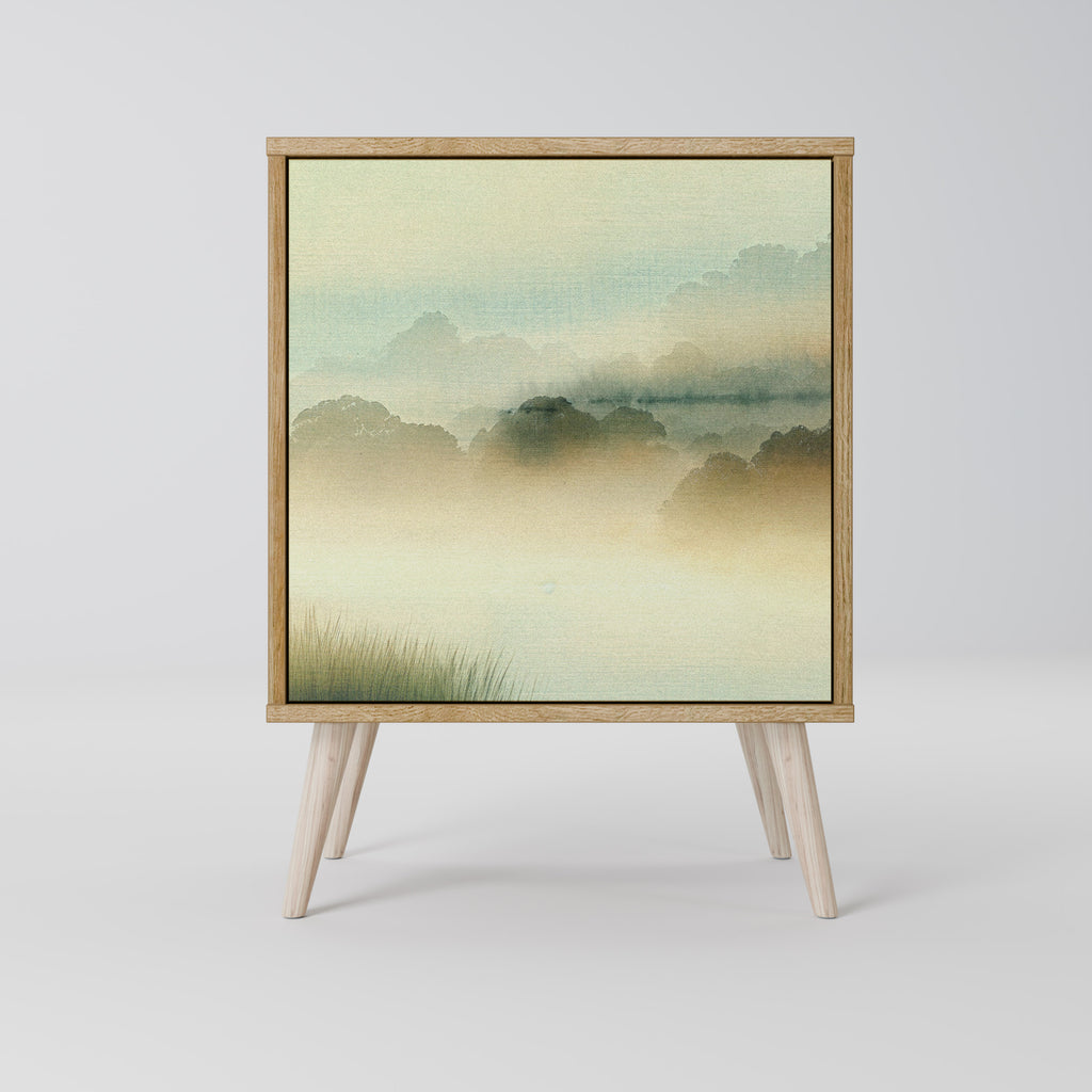 MORNING BY THE LAKE 1-Door Sideboard