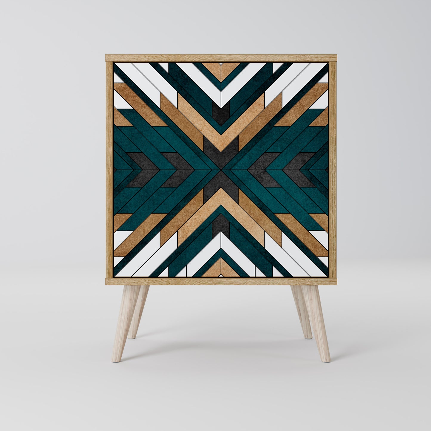 ARTISTIC GEOMETRY 1-Door Sideboard