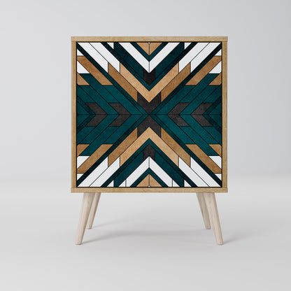 ARTISTIC GEOMETRY 1-Door Sideboard