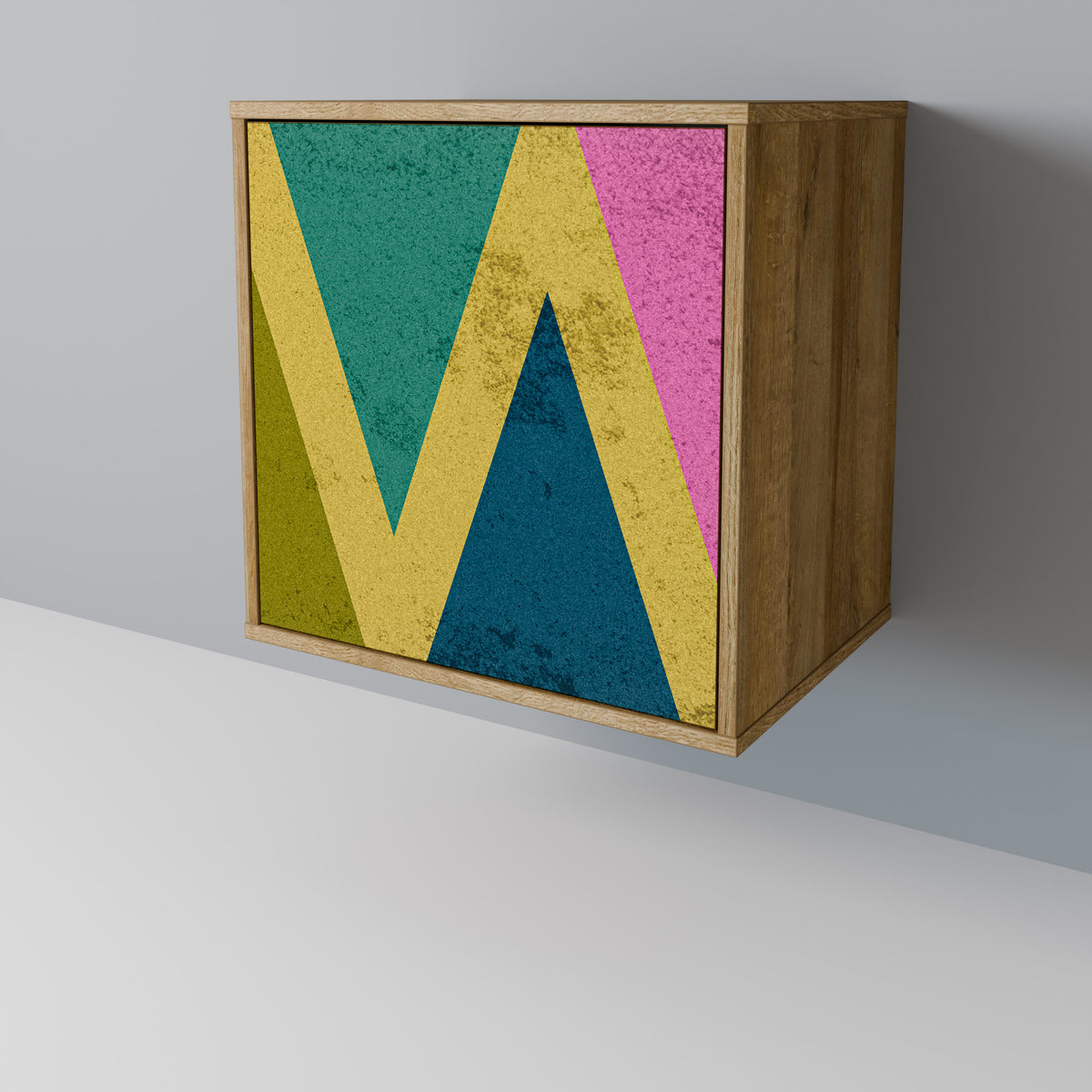 COLORFUL TRIANGLES Μπουφές 1-θύρας