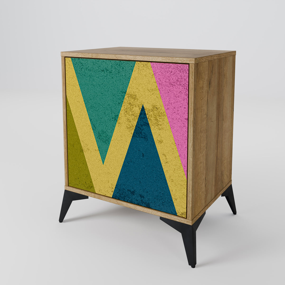 COLORFUL TRIANGLES Μπουφές 1-θύρας