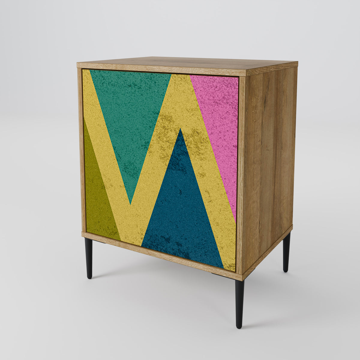 COLORFUL TRIANGLES Μπουφές 1-θύρας