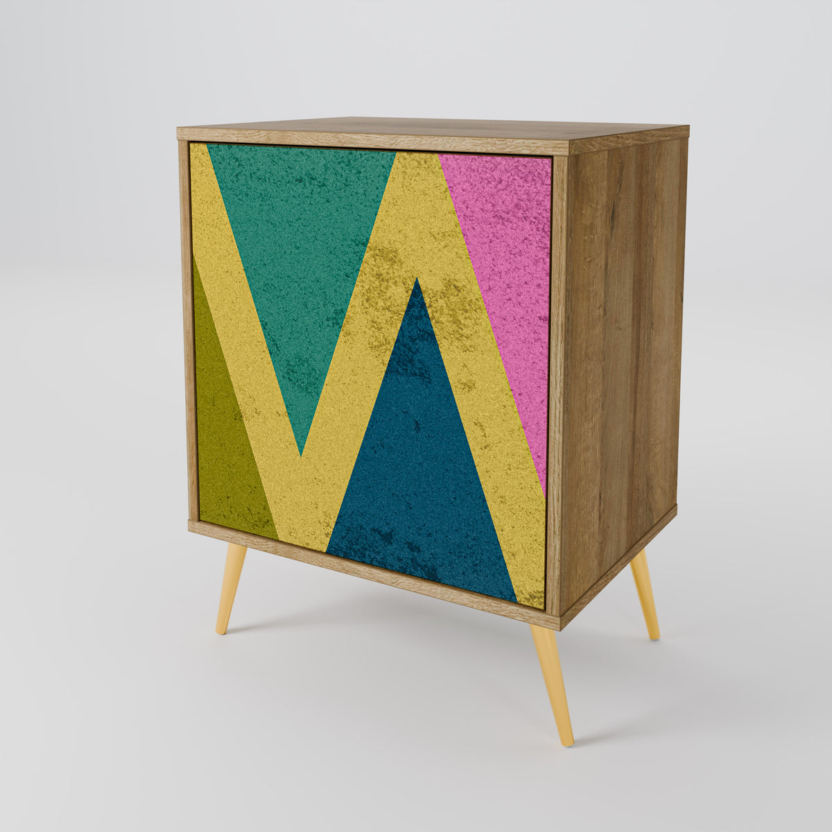 COLORFUL TRIANGLES Μπουφές 1-θύρας