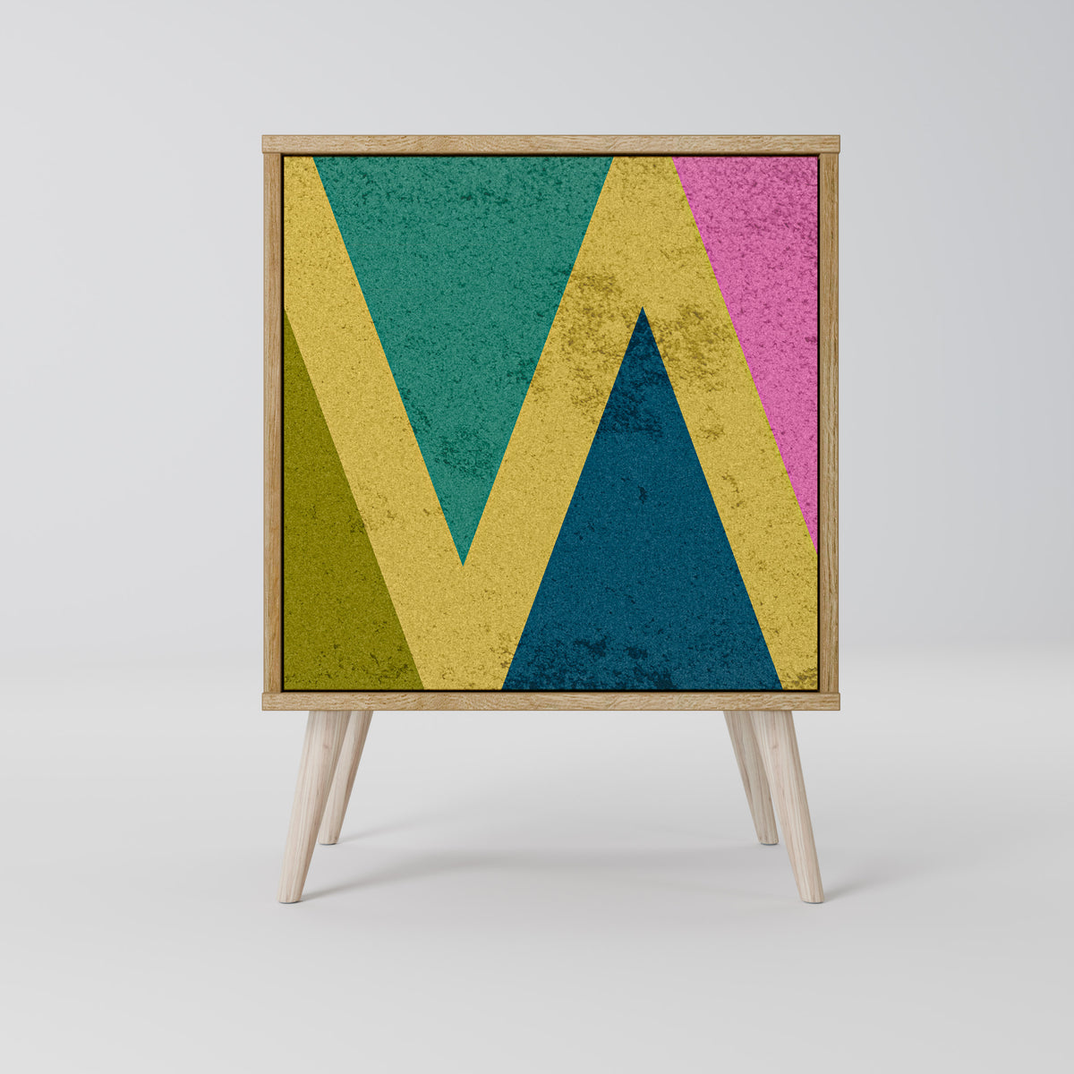 COLORFUL TRIANGLES Μπουφές 1-θύρας