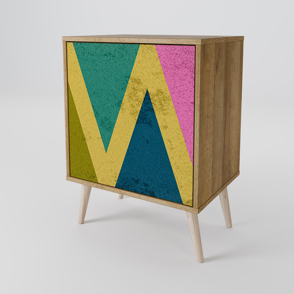 COLORFUL TRIANGLES Μπουφές 1-θύρας