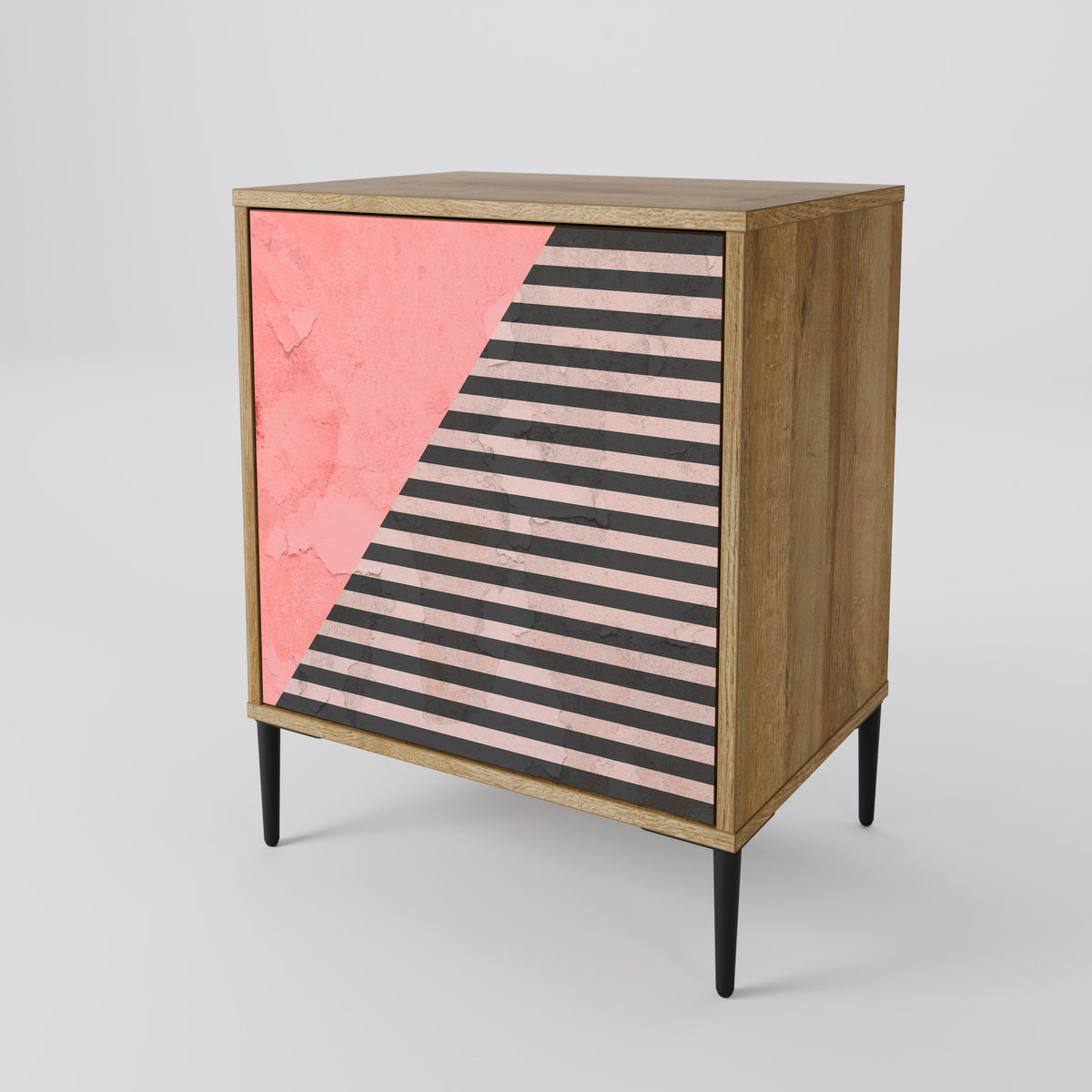GLAMOROUS STRIPE Μπουφές 1-θύρας