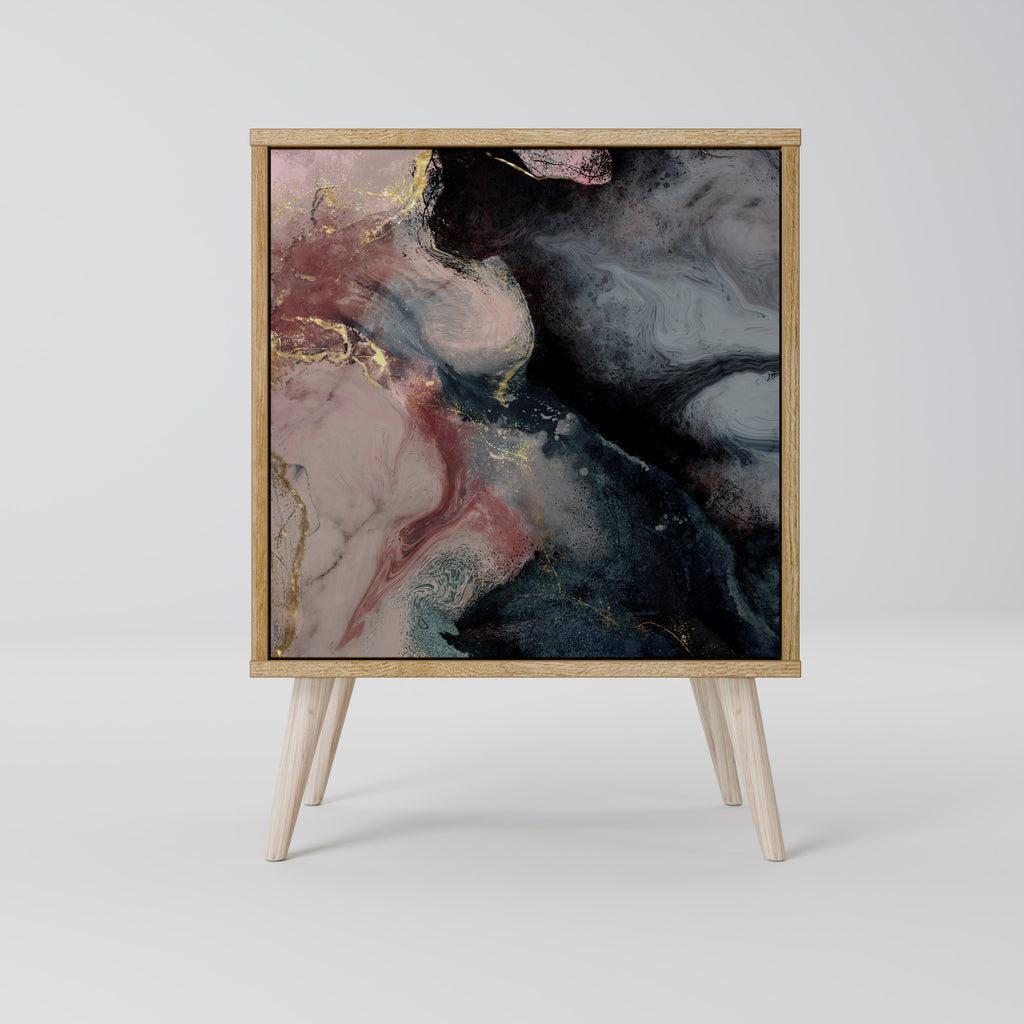 GILDED SWIRLS 1-Door Sideboard