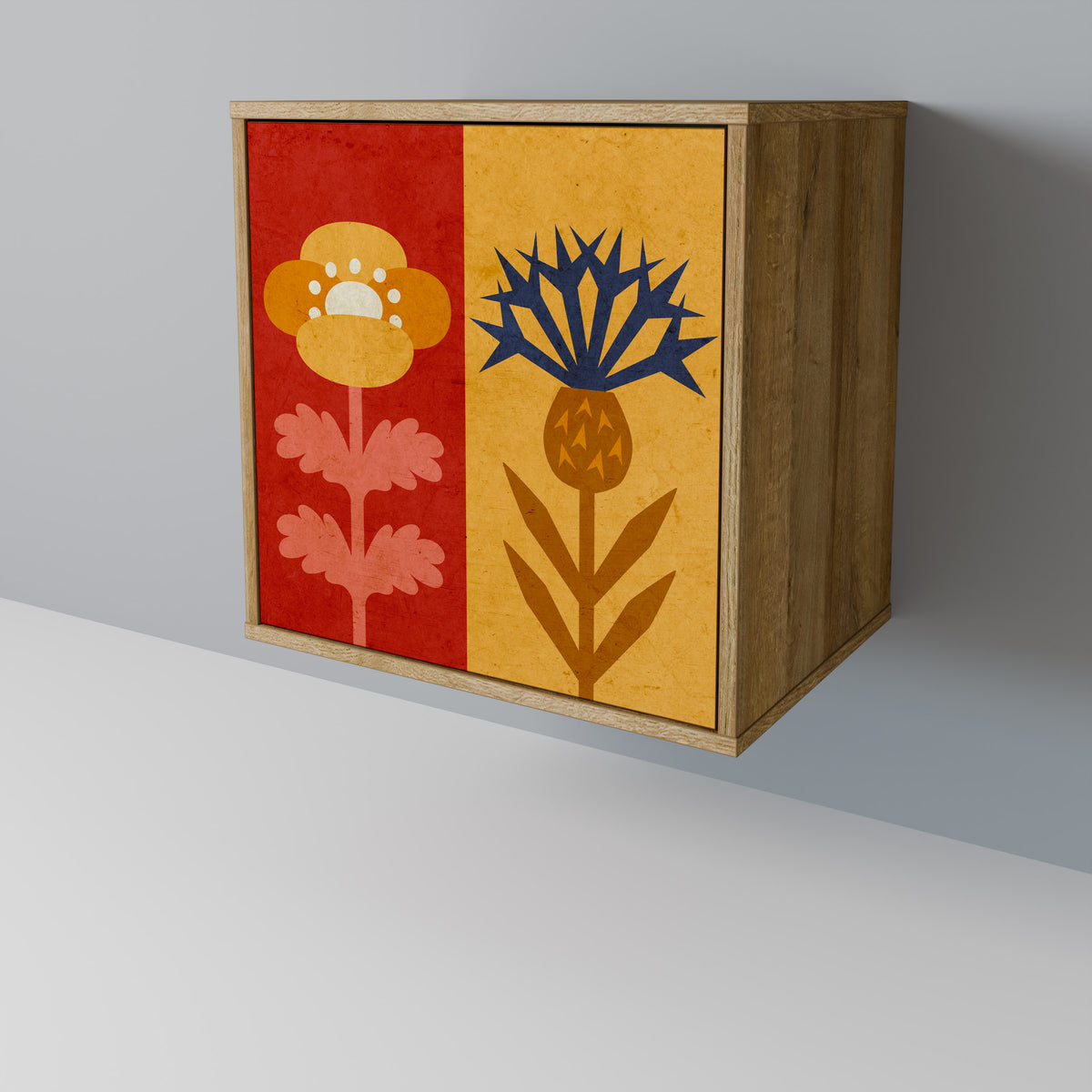 SCANDIC FLOWERET 1-Door Sideboard